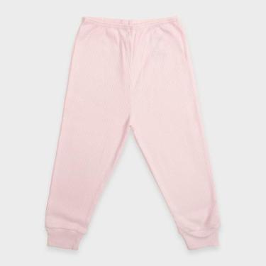 Imagem de Calça Infantil em Malha Canelada - Baby Duck, Rosa, 2