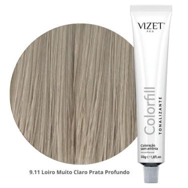 Imagem de Tratamento Tonalizante Colorfill 9.11 Loiro Muito Claro Prata Profundo