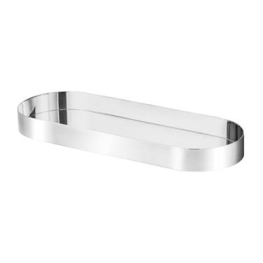 Imagem de Bandeja Oblonga Volupté Prata - St James