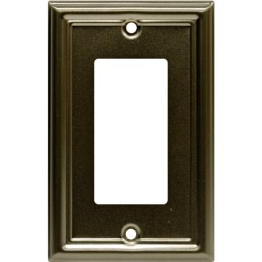 Imagem de GE 40314 Placa de parede de latão antigo metálico único