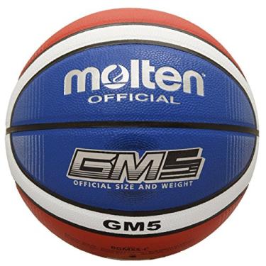Imagem de Molten BGMX6-C Bgmx-C Basquete, Vermelho/Branco/Azul, Tamanho Intermediário 6