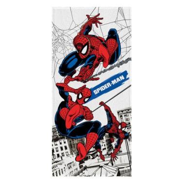 Imagem de Toalha De Praia Felpuda Lepper Modelo: Homem Aranha 