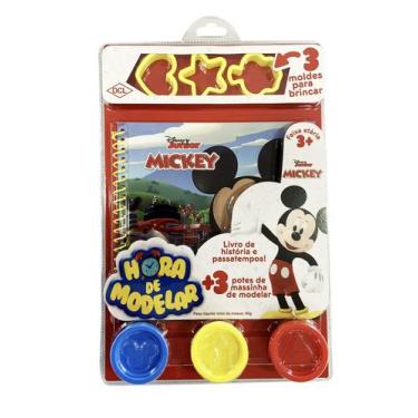 Imagem de Livro - Disney - Hora de modelar - Mickey