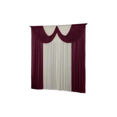 Imagem de Cortina Quarto E Sala Paris 2 Metros Malha Gel 2.00x1.70 - Dennis Conf