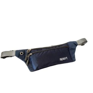 Imagem de Pochete Slim Sport Fitness Unissex, Azul, Marinho