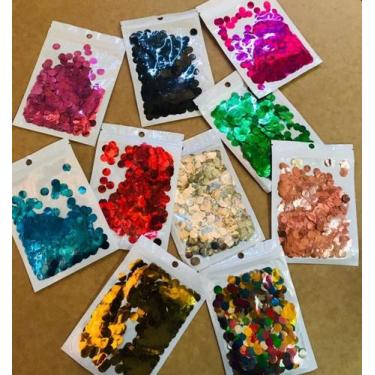 Imagem de Confete para booble colorido