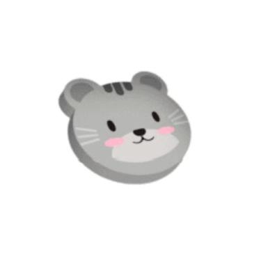Imagem de Borracha Zoo Gato Panda Porco Rato - BRW, RATO