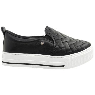 Imagem de Tênis Feminino Iate Slip On Casual Dia a Dia Passeio Trabalho Flatform Conforto Via Marte 027-011-Feminino