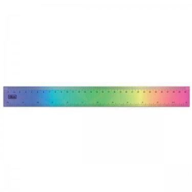 Imagem de Régua 30cm Colorida TILIBRA Color Degradê - Unidade