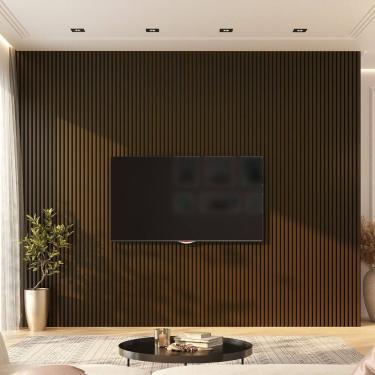 Imagem de Painel Ripado de Pvc Barra de 2,70m x 0,15cm venda em 0,40m² Bariri Marrom