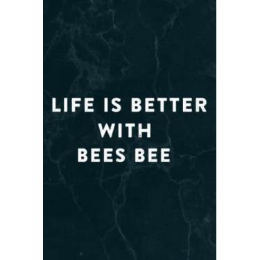 Imagem de Life Is Better With Bees Beekeeper Honey Bees Design Pretty Notebook Planner: Bees Bee, Halloween, Thanksgiving, New years, Christmas Gifts for men, women, adults, teens, kids, boys, girls,Do It All