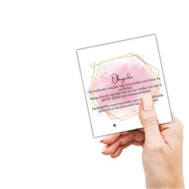 Imagem de 25 Cartão agradecimento Cliente pela compra, mimo,  Diversos - Teodoro