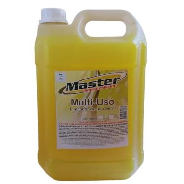 Imagem de Limpador Multiuso Uso Geral 5L Master Limpeza Completa para Cozinhas Banheiros Pisos e Superfícies Laváveis