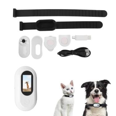 Imagem de Câmera para Coleira de Gato, Coleira para Câmera de Cachorro HD 1080P Com Cartão de Memória, Câmera de Ação para Animais de Estimação Pequenos, Câmera de Vídeo de Imagem (64 GB)