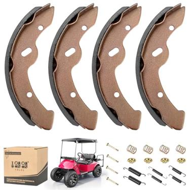 Imagem de 10L0L Golf Cart de freio para EZGO TXT Medalist 1997-UP, Workhorse 1996-UP, Yamaha G9-G22 1994-2006 com tambores de freio e sapatos OEM: EZGO 27943-G01, 27945-G01, 70794-G01, 70795-G01