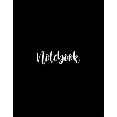 Imagem de Notebook: Black Paper Journal: 8.5x11 Solid Black Journal With Black Pages | Reverse Color Notebook | Black Out Paper (Black Paper Journals & Sketchbooks | Gel Pen Paper)