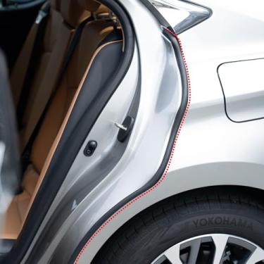 Imagem de Dragon Art Compatível com a tira de vedação de porta de carro Lexus RX tipo D ES/NX/UX/CT, usada para isolamento acústico de porta de cartão de carro, isolamento acústico, vedação, poeira e