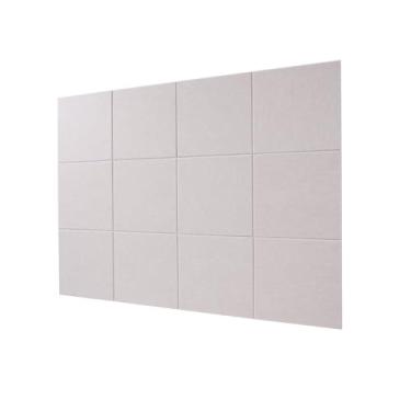 Imagem de LAJAR Grandes azulejos de parede de feltro, pacote com 12 placas de cortiça alternativas com abas adesivas removíveis, quadros de alfinetes de feltro para escritório, escola e casa (camelo claro)