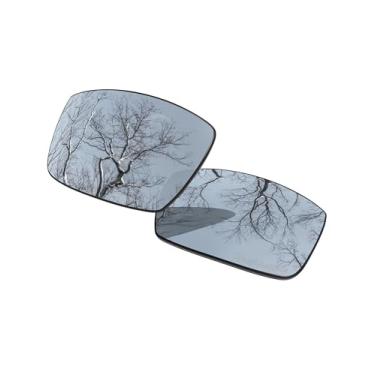 Imagem de ToughAsNails Lentes de reposição para óculos de sol Oakley Gascan OO9014 - HyperVision Plus Silver Chrome - Polarizadas Ultra