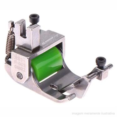 Imagem de Calcador De Costura Reta 2 Em 1 Para Viés E Fita, Com Guia E Rolete - Tk Q7