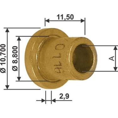 Imagem de Bucha sinterizada Dianteiro Chevrolet Zafira 2001 a 2012 - UNIFAP