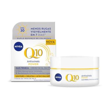 Imagem de NIVEA Creme Facial Antissinais Q10 Power Dia FPS 30 50g - Reduz rugas e linhas de expre...