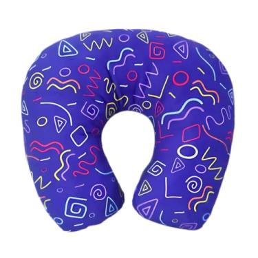 Imagem de Travesseiro Almofada Confortavel para Viagem Pescoço Descanso Infantil Feminino Masculino Fofo