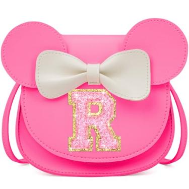 Imagem de OYLOLA Presentes de aniversário para meninas de 3, 4, 5, 6, 7 e 8 anos, bolsa infantil para meninas pequenas, presente para meninas, Rosa
