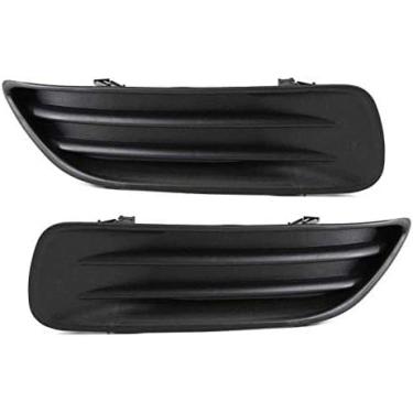 Imagem de DAT AUTO PARTS Conjunto de 2 capas de substituição para Toyota Corolla 2003-2004 preto texturizado TO1038103 TO1039103 5212802060 5212702070