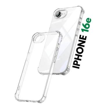 Imagem de Capa Capinha Case Transparente Compativel Para iPhone 16e - Generica, 