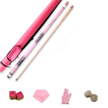 Imagem de Tacos de sinuca de bordo, série pintada à mão de 147 cm (um taco de sinuca + acessórios + barril de taco, 12,5 mm)