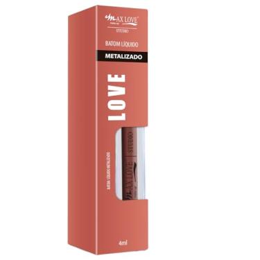 Imagem de Batom Líquido Metalizado Max Love - Cor 775 - Alta Pigmentação e Longa Duração - Maquiagem Cosméticos (142 Caracteres)