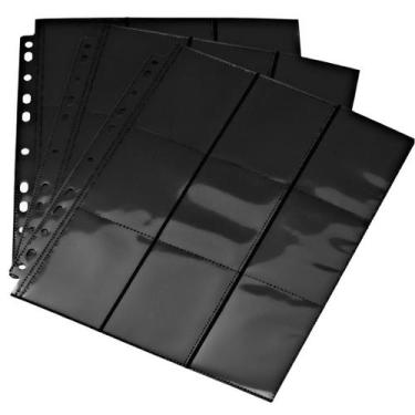 Imagem de 10 Folhas 18 Bolsos Fichário Cards Magic 11 Furos Pokémon - CENTRAL AC