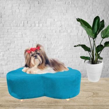 Imagem de Puff Cama Pet Lili - B Home Decor , Turquesa