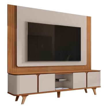 Imagem de Rack Bancada com Painel Suspenso Roma 217cm para TV até 60” - Casa D