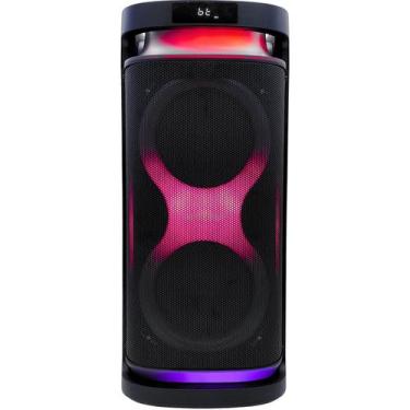 Imagem de Caixa de Som Bluetooth LED 160W RMS Bateria 4000mAh Compatível Entrada