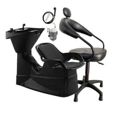 Imagem de Kit Salão Beleza Lavatório de Cabelo + Cadeira cabelo+brinde - HENVIFE
