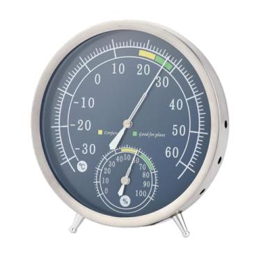 Imagem de Ｂｅｓｇａ Termômetro Higrômetro 2 em 1 Monitore umidade para a estufa de umidade para o jardim de restaurantes