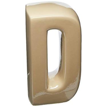 Imagem de Letra D Decorativa Ceramicas Pegorin Sands