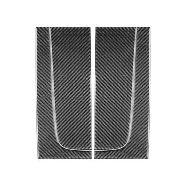 Imagem de Acabamento do apoio de braço do console central de fibra de carbono genuíno para Mercedes W254 GLC 2023-2024 - Preto