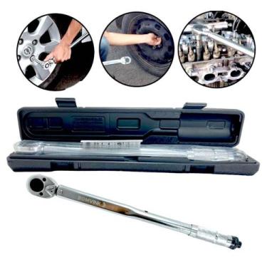 Imagem de Torquímetro Estalo 1/2 Pol. 40-210Nm com Estojo - Bomvink