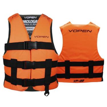 Imagem de Colete Salva Vidas Homologado Nylon VP22 - Vopen, Laranja, M