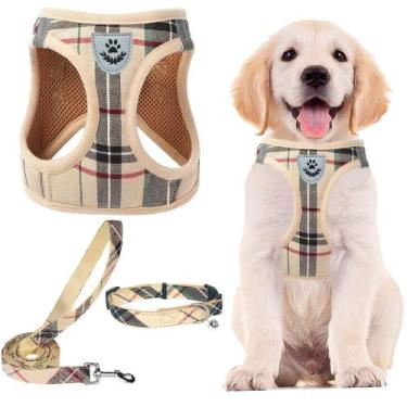 Imagem de Conjunto de coleira e coleira para animais de estimação PUPTECK ajustá