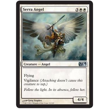 Imagem de Magic The Gathering - Serra Angel (249/32) - Magic 2014