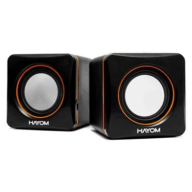 Imagem de Caixa de Som 2.0 Hayom KM2501 - 6W RMS - Conector P2 - 251001-Unissex