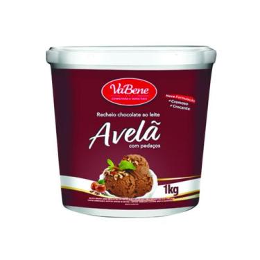 Imagem de Recheio de chocolate ao leite com avelã 1,01kg vabene