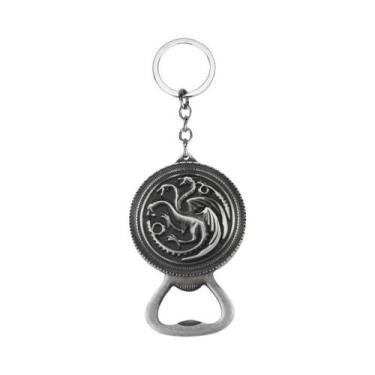Imagem de Chaveiro Dragão Targaryen - Presente para Fãs de Game of Thrones, K725