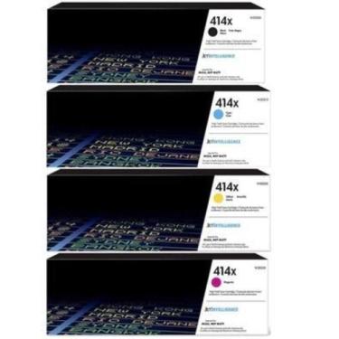 Imagem de Kit 4x Cores Toner 414X I M454DW M454DN M479FDW  BK+C+Y+M - Genuíno