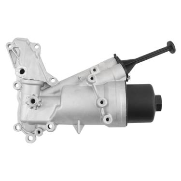 Imagem de Caixa do filtro de óleo do motor 2781800710 compatível com Mercedes G63 E550 CLS63 E63 2011-2019 Substitui A2781800138, A2781800009