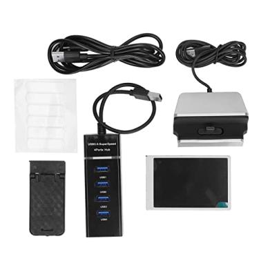 Imagem de IPS CPU GPU RAM HDD HDD Modelo de Exibição de Tempo Ajustável Monitor de 3.5in Com Material de Liga de Alumínio para Monitoramento de Equipamentos Eletrônicos, Substituição Ideal